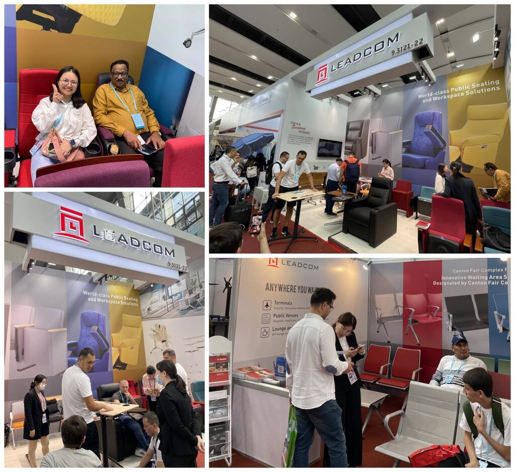 Leadcom seating at Canton Fair