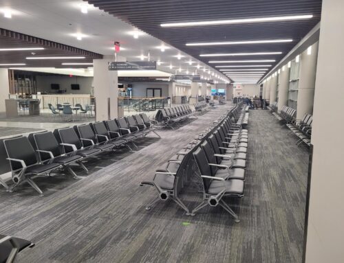 Airport waiting area project in USA – LS-535XB