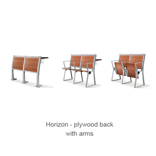 Horizon 918 - plywood back with arms
