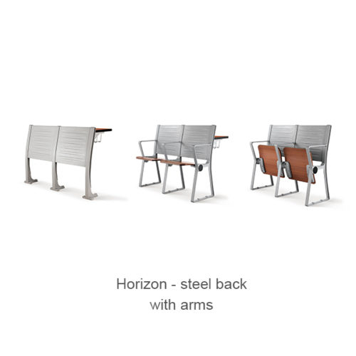 Horizon 918 - steel back with arms
