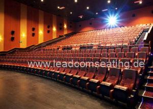 leadcom cinema seating installatio Epic Cinema