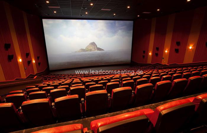 leadcom cinema seating installation Epic Cinema 3