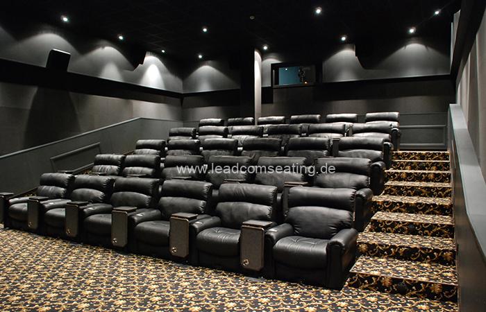 leadcom cinema seating installation LATVIA PROJECT 1