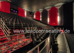 leadcom cinema seating installation Premier Cinema