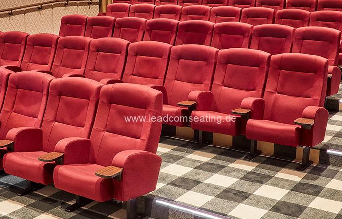 leadcom cinema seating installation The Russley Village Cinema 3