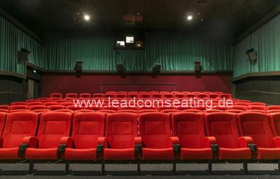 leadcom cinema seating installation Top town cinemas 1