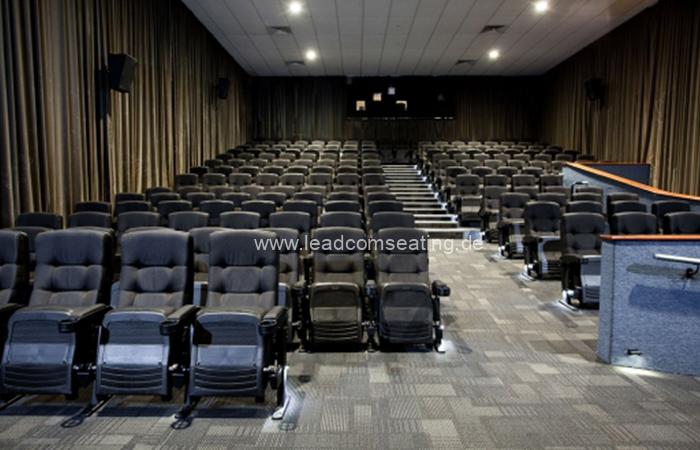 leadcom cinema seating installation Windsor Cinema 1