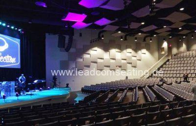 leadcom seating auditorium seating Cape cod church