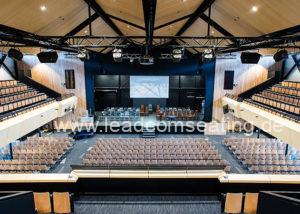 leadcom seating auditorium seating installation Christchurch Boys High School 2