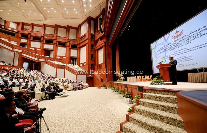 leadcom seating auditorium seating installation Prime Minister's Office Building 4