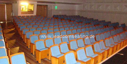leadcom seating auditorium seating installation SALA AUDITORIO DEL SODRE