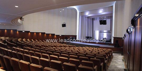 leadcom seating auditorium seating installation The Blessing Church The Hague 2