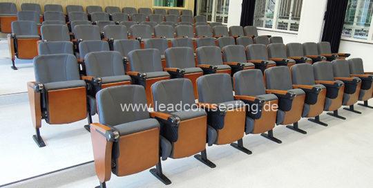 leadcom seating auditorium seating installation University of Hong Kong May Hall